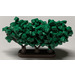 LEGO Green Granulated Bush with 3 Trunks