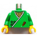 LEGO Verde Verde Ninja Principessa Busto (973)