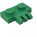 LEGO Green Hinge Plate 1 x 2 with 3 Stubs (2452)