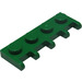 LEGO Green Hinge Plate 1 x 4 with Car Roof Holder (4315)