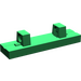 LEGO Groen Scharnier Tegel 1 x 4 Vergrendelings met 2 Single Stubs Aan Top (44822 / 95120)
