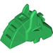 LEGO Groen Paard Battle Helm (Angular) (44557 / 48492)