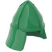 LEGO Green Knights Helmet with Neck Protector (3844 / 15606)