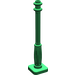 LEGO Green Lamp Post 2 x 2 x 7 with 6 Base Grooves (2039)
