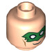 LEGO Green Lantern Minifigure Head (Recessed Solid Stud) (3626 / 47632)