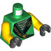 LEGO Vert Lloyd - Legacy Rebooted Minifigurine Torse (973 / 76382)