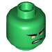 LEGO Green Lloyd - Spinjitzu Burst Minifigure Head (Recessed Solid Stud) (3626 / 67980)