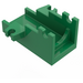 LEGO Verde Minifigure Cannone 2 x 4 Base (2527)