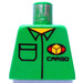 LEGO Grün Minifig Torso ohne Arme mit Cargo Shirt (973)
