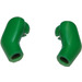 LEGO Groen Minifigure Armen (Links en Rechtsaf Pair)