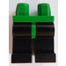 LEGO Verde Minifigure Fianchi con Nero Gambe (73200 / 88584)