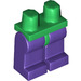 LEGO Green Minifigure Hips with Dark Purple Legs (73200 / 88584)