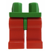 LEGO Green Minifigure Hips with Red Legs (73200 / 88584)