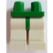 LEGO Vert Minifigure Les hanches avec blanc Jambes (73200 / 88584)