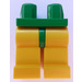 LEGO Verde Minifigure Fianchi con Giallo Gambe (73200 / 88584)