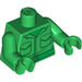 LEGO Groen Minifigure Torso Toy Soldier Jacket met Pockets (973 / 76382)