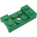 LEGO Green Mudguard Plate 2 x 4 with Arches with Hole (60212)