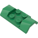 LEGO Groen Spatbord Plaat 2 x 4 met Wiel Arches (3787)