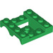 LEGO Groen Spatbord Voertuig Basis 4 x 4 x 1.3 (24151)