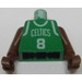 LEGO Vert NBA player, Antoine Walker, Boston Celtics Torse