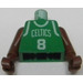 LEGO Grøn NBA player, Antoine Walker, Boston Celtics Torso