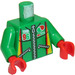 LEGO Green Octan Team 96 City Torso (973)