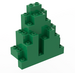 LEGO Groen Paneel 3 x 8 x 7 Steen Driehoekig (6083)