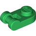 LEGO Vert assiette 1 x 1 Rond avec Manipuler (26047)