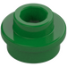 LEGO Vert assiette 1 x 1 Rond avec Tenon ouvert (28626 / 85861)