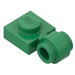 LEGO Grün Platte 1 x 1 mit Clip (Dicker Ring) (4081 / 41632)