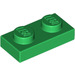 LEGO vert assiette 1 x 2 (3023)