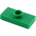 LEGO Green Plate 1 x 2 with 1 Stud (without Bottom Groove) (3794)