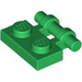 LEGO Green Plate 1 x 2 with Handle (Open Ends) (2540)