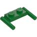 LEGO Green Plate 1 x 2 with Handles (Low Handles) (3839)