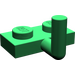 LEGO Vert assiette 1 x 2 avec Crochet (Bras horizontal de 6 mm) (4623)