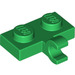 LEGO Green Plate 1 x 2 with Horizontal Clip (11476 / 65458)