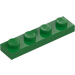 LEGO Grønn Plate 1 x 4 (3710)