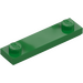 LEGO Green Plate 1 x 4 with Two Studs with Groove (41740)