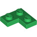 LEGO vert assiette 2 x 2 Coin (2420)