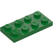 LEGO Grønn Plate 2 x 4 (3020)