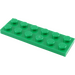LEGO Green Plate 2 x 6 (3795)