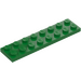 LEGO Green Plate 2 x 8 (3034)