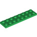 LEGO vert assiette 2 x 8 (3034)