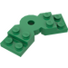 LEGO Groen Plaat Rotated 45° (79846)