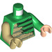 LEGO Grün Sandman Minifig Torso (973 / 76382)