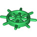 LEGO Groen Ship Wiel met pin zonder sleuven (4790 / 52395)