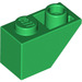 LEGO Vert Pente 1 x 2 (45°) Inversé (3665)