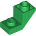 LEGO Green Slope 1 x 2 (45°) Inverted with Plate (2310)