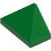 LEGO Groen Helling 1 x 2 (45°) Drievoudig met noppenhouder aan de binnenzijde (15571)