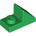 LEGO Green Slope 1 x 2 (45°) with Plate (15672 / 92946)
